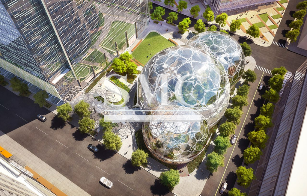 Amazon is building indoor tree houses for its employees in downtown Seattle