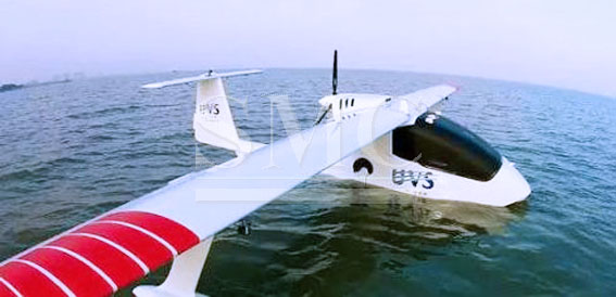 World's First Amphibious Drone Made in Shanghai