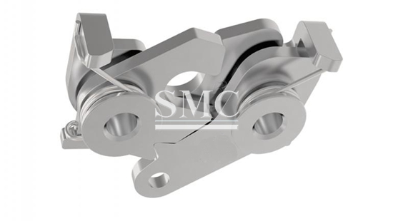 Stainless steel rotary latch resists corrosion