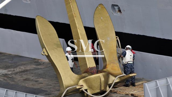 Over 100 Tons Golden Anchor, the 100,000 Tons Aircraft Carrier's Key Stand, is Actually the Glory of the US Military Aircraft Carrier!