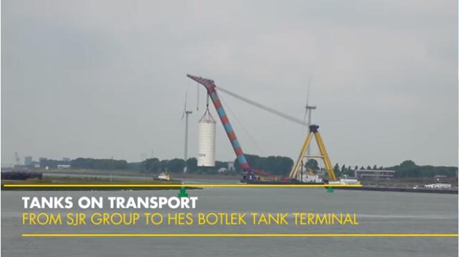 Special Tank Transport in the Port of Rotterdam