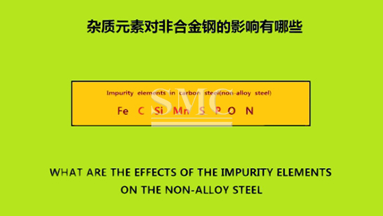 What are the Effects of Impurity Elements on the Properties of Non-alloyed Steel?