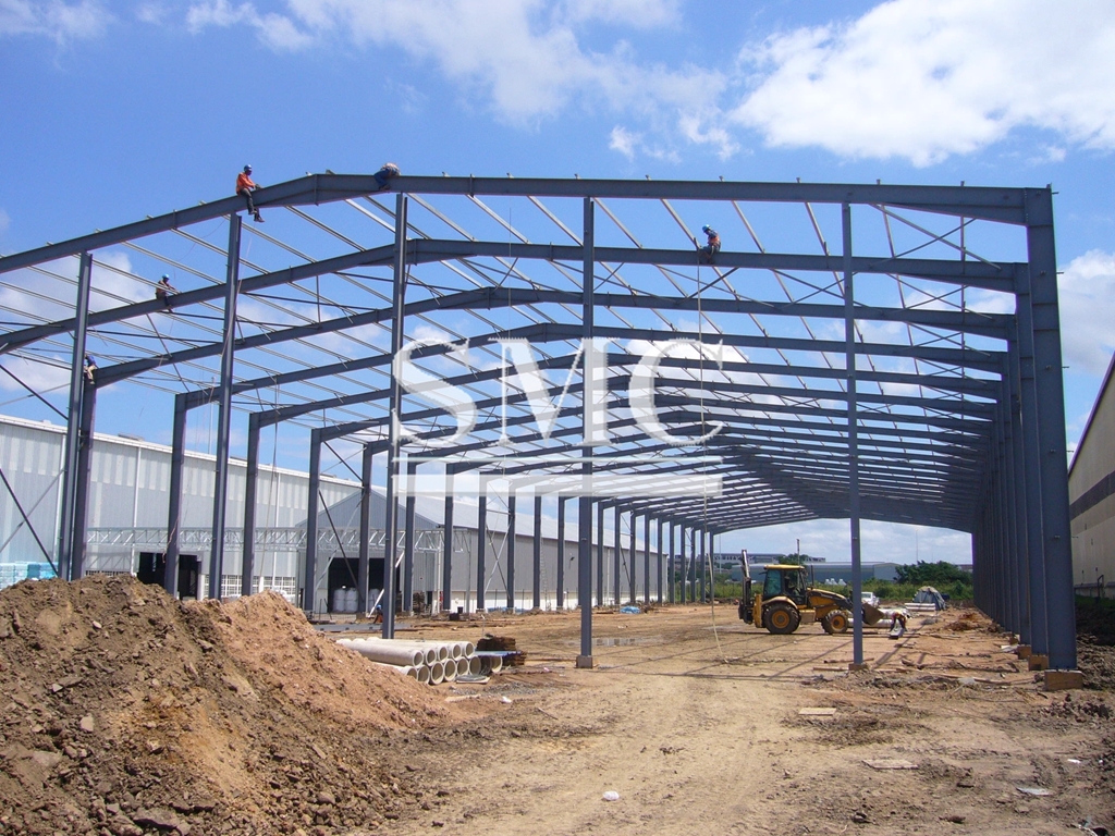 What are steel frame structures famous for?