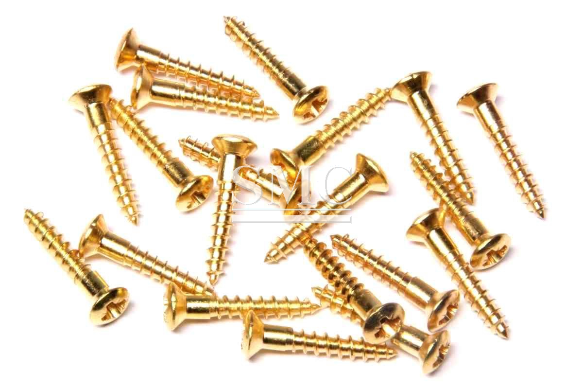 What do brass screws are used for?