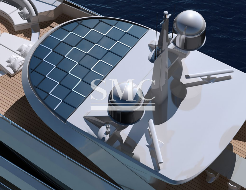 Legendary car designer Henrik Fisker created a $37 million luxury yacht lined with solar panels