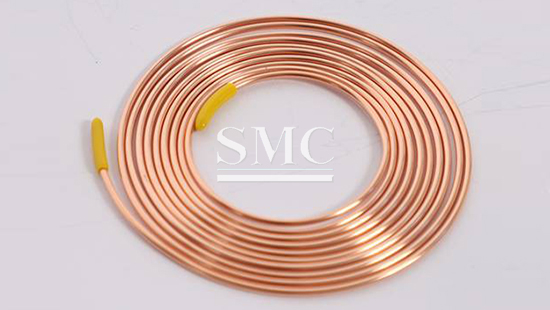 Copper capillary tube 1,25 mm x 2,6 mm 1m 