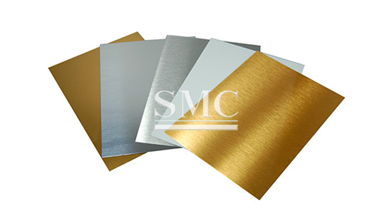 Satin Gold .025 Anodized Aluminum Sheet