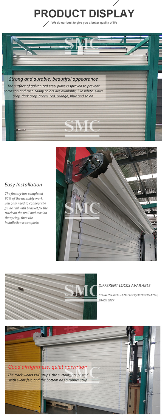 Manual Steel Roll Up door