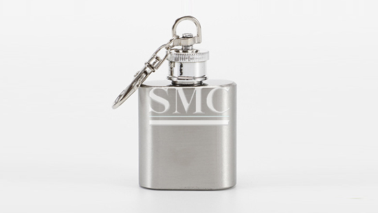 Mini Rhinestone Keychain Flask