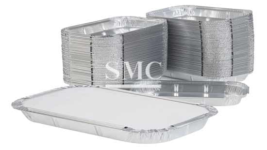 Manufacturing aluminium foil containers