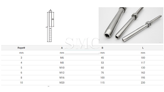 Stainless Steel Wire Rope Terminal 3