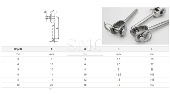 Stainless Steel Wire Rope Terminal 4